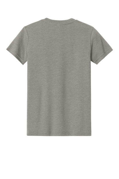 BELLA+CANVAS Youth Heather CVC Tee. BC3001YCVC (Choose Your Design)