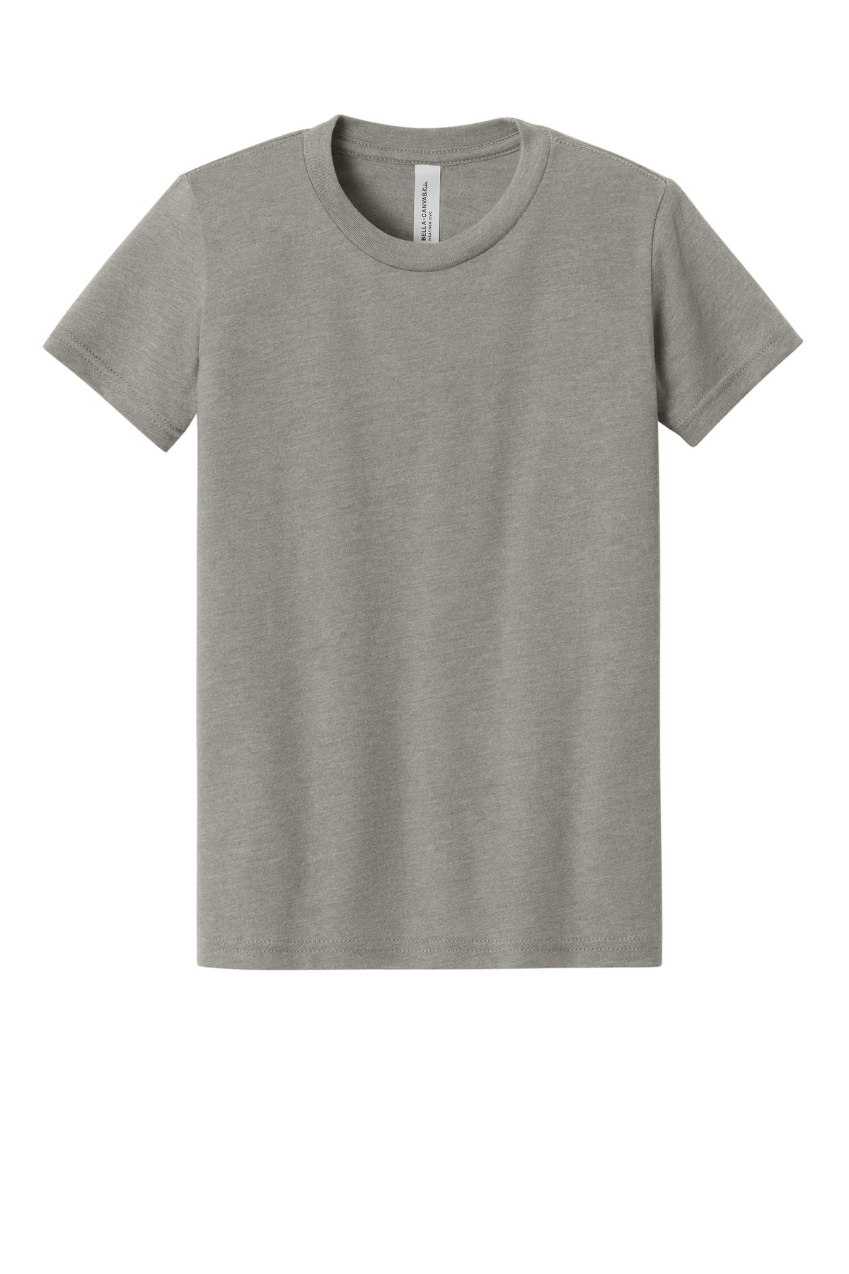 BELLA+CANVAS Youth Heather CVC Tee. BC3001YCVC (Choose Your Design)