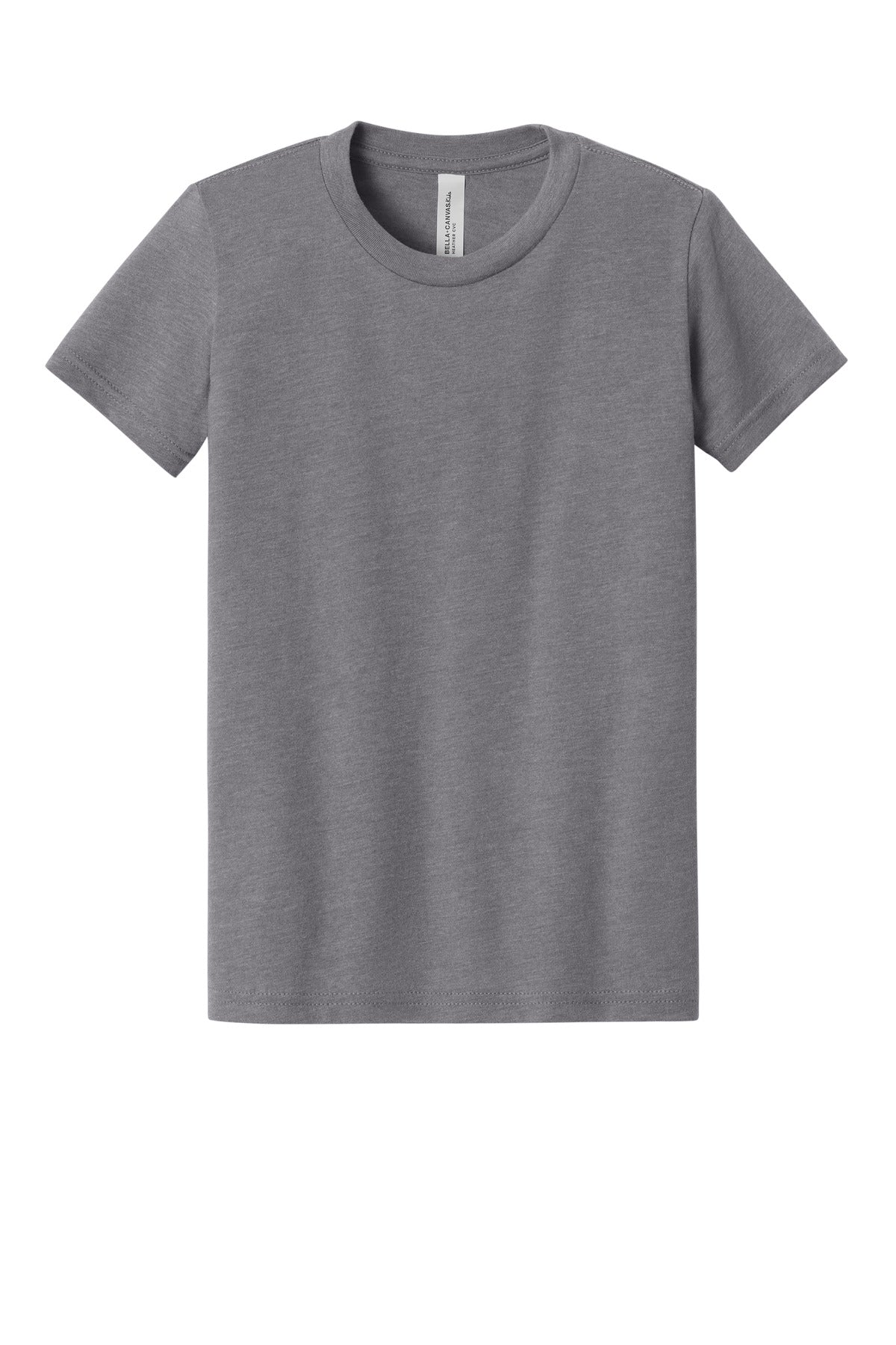 BELLA+CANVAS Youth Heather CVC Tee. BC3001YCVC (Choose Your Design)
