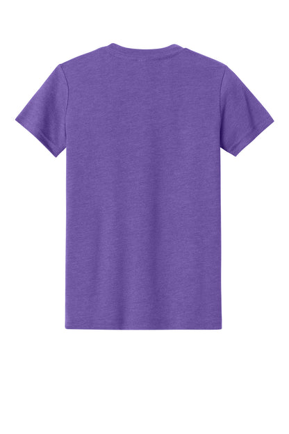 BELLA+CANVAS Youth Heather CVC Tee. BC3001YCVC (Choose Your Design)