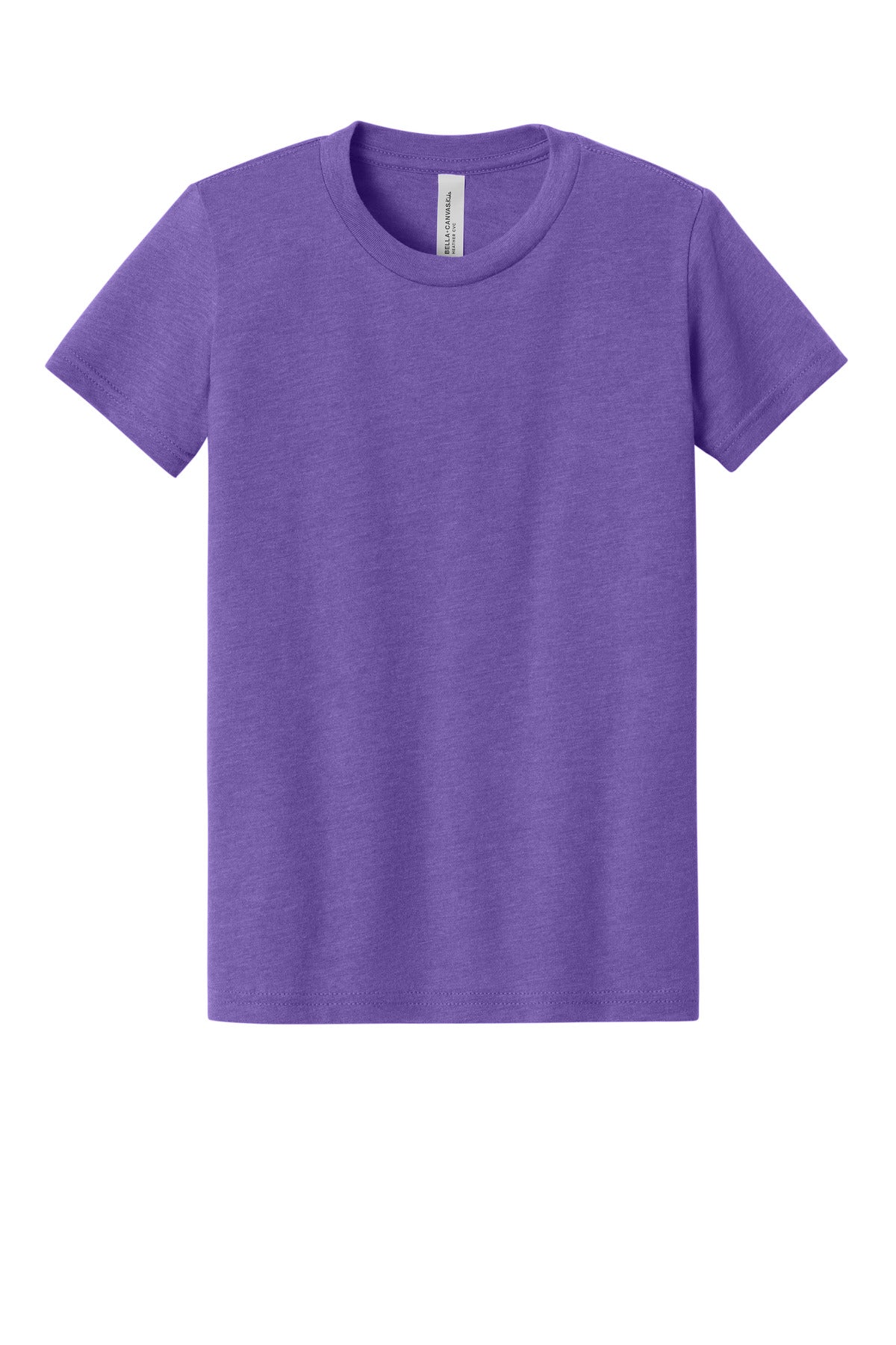 BELLA+CANVAS Youth Heather CVC Tee. BC3001YCVC (Choose Your Design)