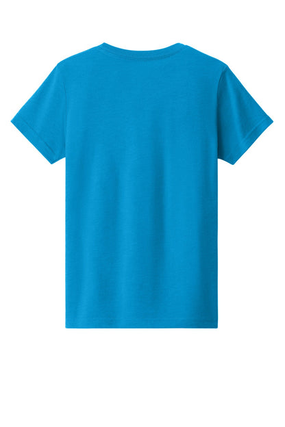 BELLA+CANVAS Youth Heather CVC Tee. BC3001YCVC (Choose Your Design)