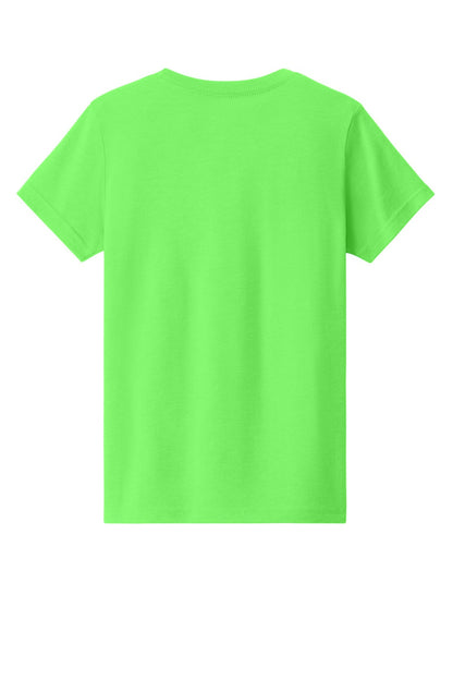 BELLA+CANVAS Youth Heather CVC Tee. BC3001YCVC (Choose Your Design)