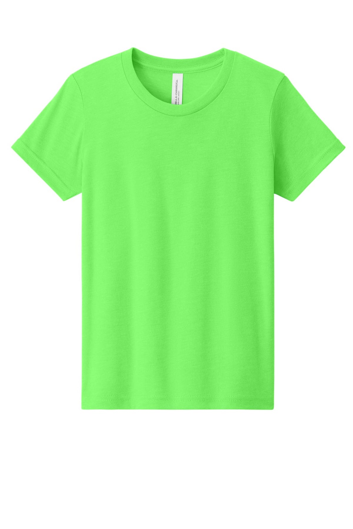 BELLA+CANVAS Youth Heather CVC Tee. BC3001YCVC (Choose Your Design)