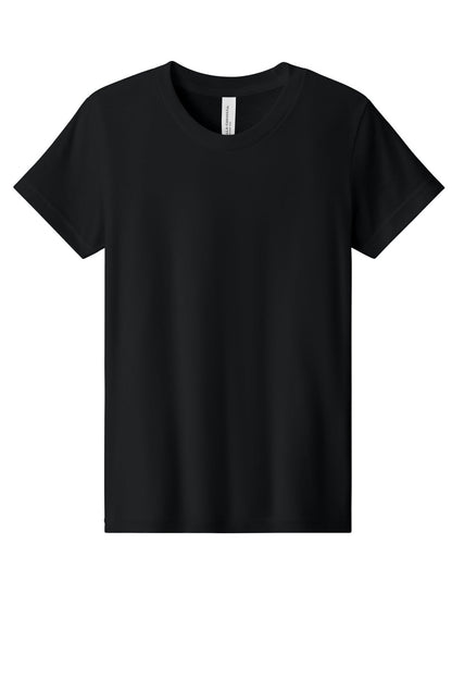 BELLA+CANVAS Youth Heather CVC Tee. BC3001YCVC (Choose Your Design)