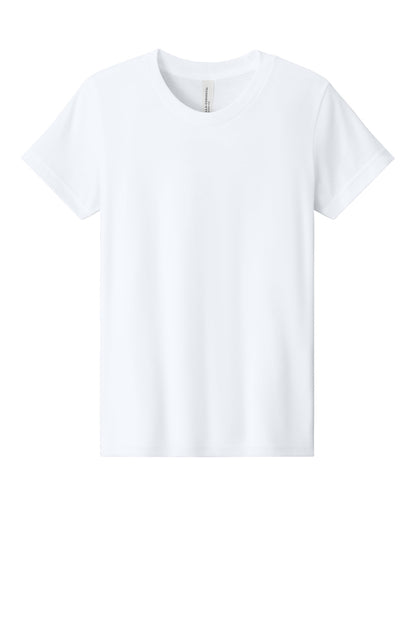 BELLA+CANVAS Youth Heather CVC Tee. BC3001YCVC (Choose Your Design)