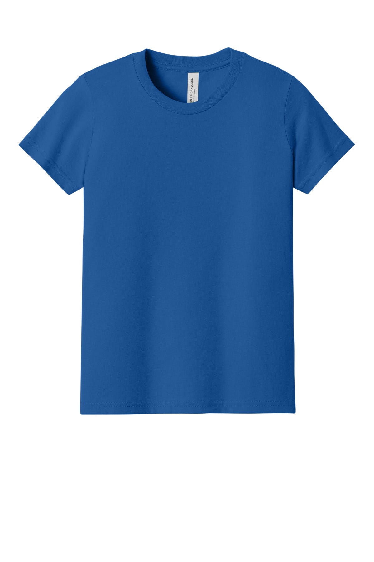 Short Sleeve Ringspun Cotton Tee Youth - True Royal