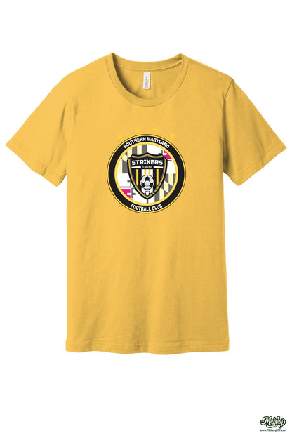 Short Sleeve Ringspun Cotton Tee / Maize Yellow / front
