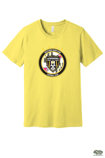 Short Sleeve Ringspun Cotton Tee / Yellow / front