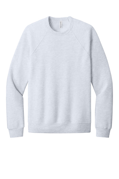 BELLA+CANVAS  Unisex Sponge Fleece Raglan Sweatshirt. BC3901