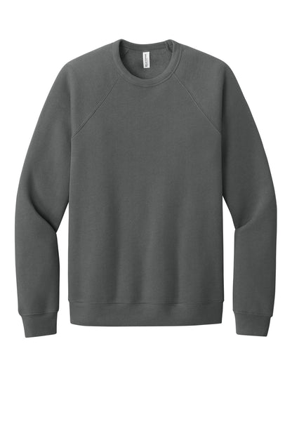 BELLA+CANVAS  Unisex Sponge Fleece Raglan Sweatshirt. BC3901