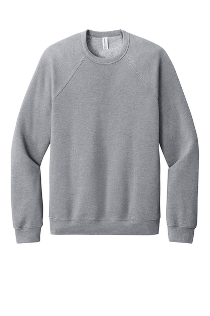 BELLA+CANVAS  Unisex Sponge Fleece Raglan Sweatshirt. BC3901