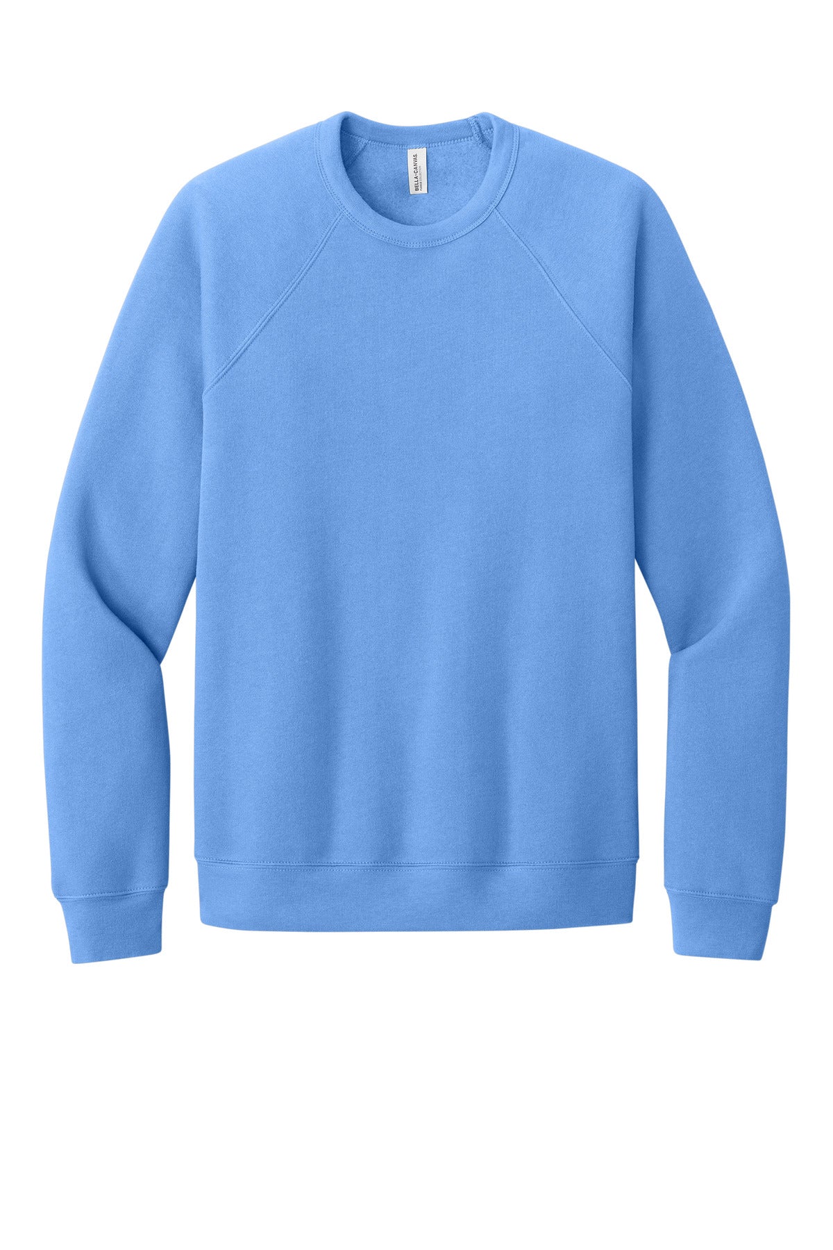 BELLA+CANVAS  Unisex Sponge Fleece Raglan Sweatshirt. BC3901
