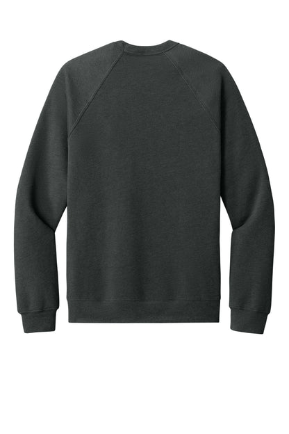 BELLA+CANVAS  Unisex Sponge Fleece Raglan Sweatshirt. BC3901