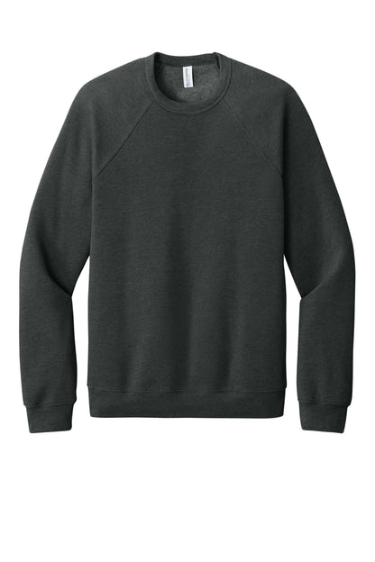 BELLA+CANVAS  Unisex Sponge Fleece Raglan Sweatshirt. BC3901