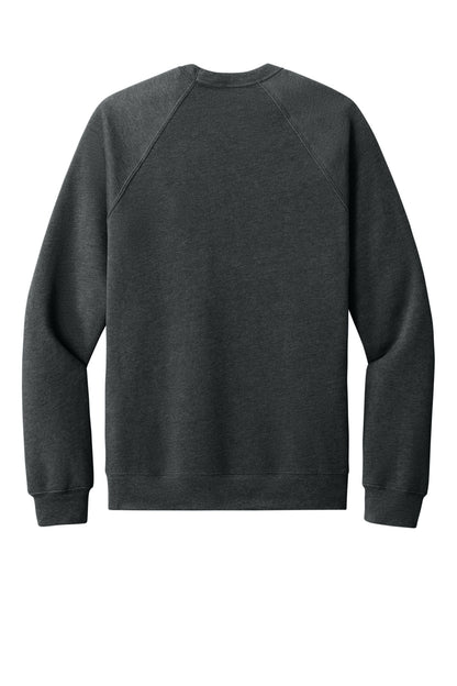 BELLA+CANVAS  Unisex Sponge Fleece Raglan Sweatshirt. BC3901