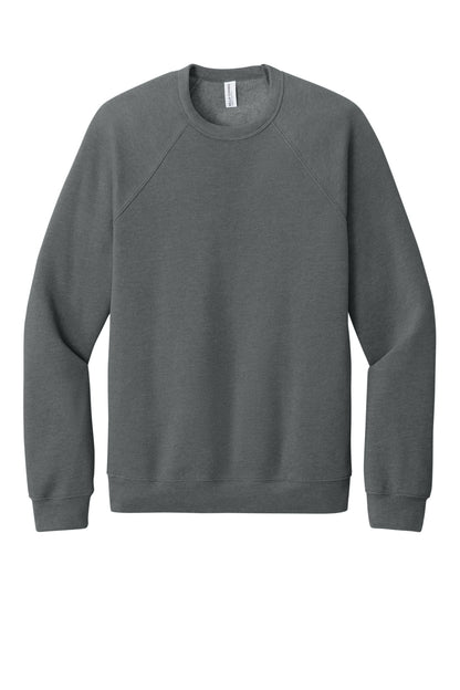 BELLA+CANVAS  Unisex Sponge Fleece Raglan Sweatshirt. BC3901