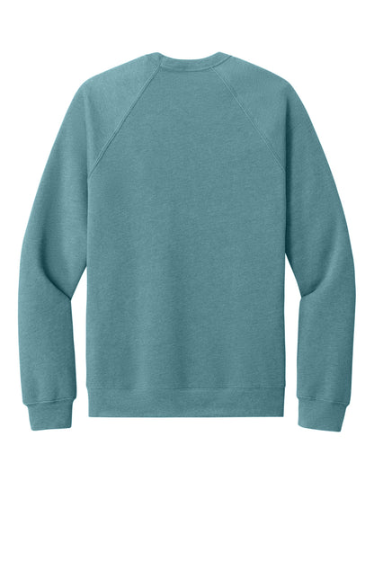 BELLA+CANVAS  Unisex Sponge Fleece Raglan Sweatshirt. BC3901
