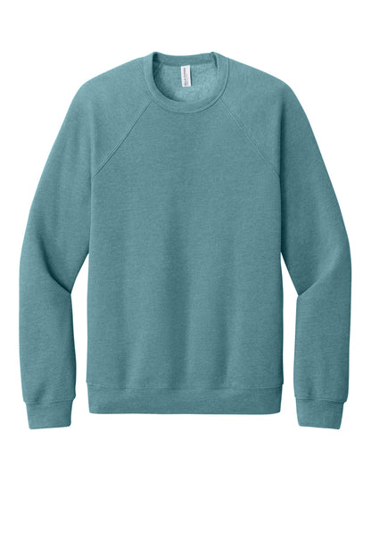 BELLA+CANVAS  Unisex Sponge Fleece Raglan Sweatshirt. BC3901
