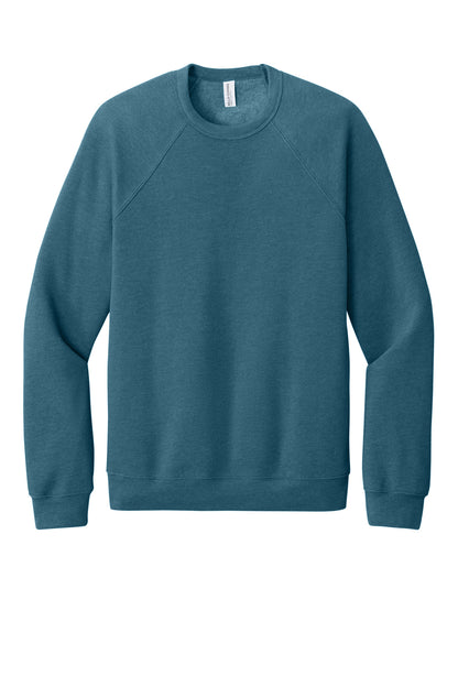 BELLA+CANVAS  Unisex Sponge Fleece Raglan Sweatshirt. BC3901