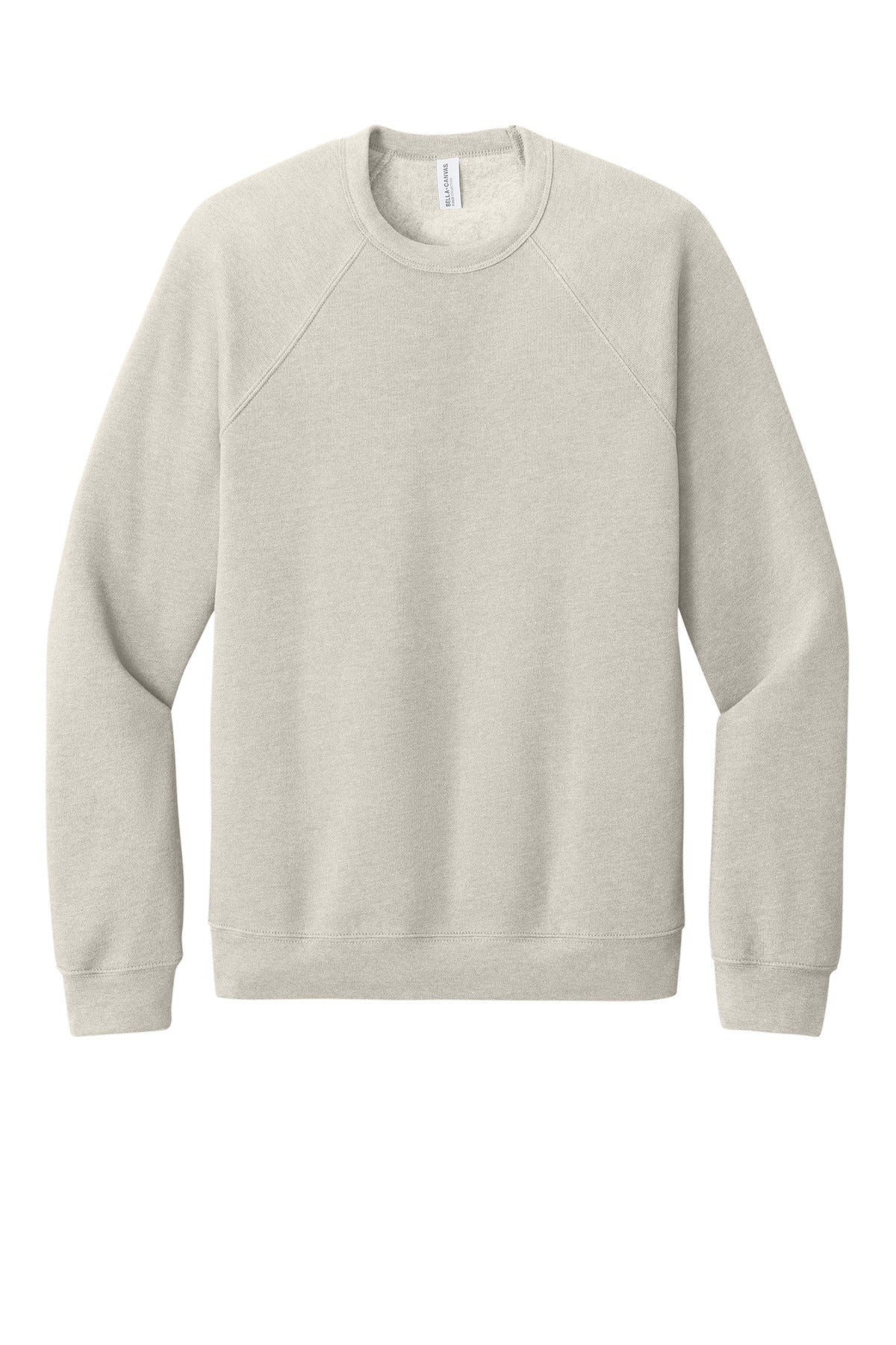 BELLA+CANVAS  Unisex Sponge Fleece Raglan Sweatshirt. BC3901