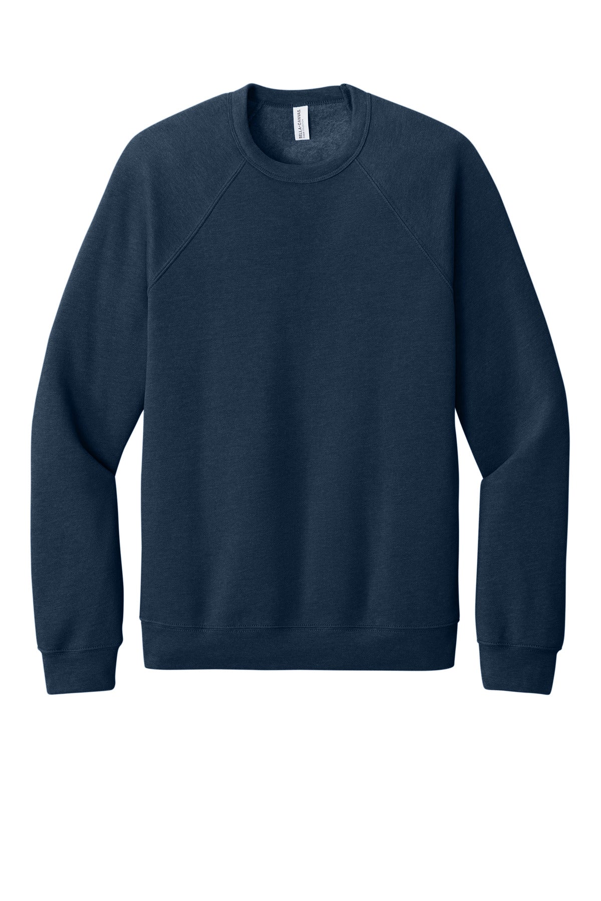 BELLA+CANVAS  Unisex Sponge Fleece Raglan Sweatshirt. BC3901