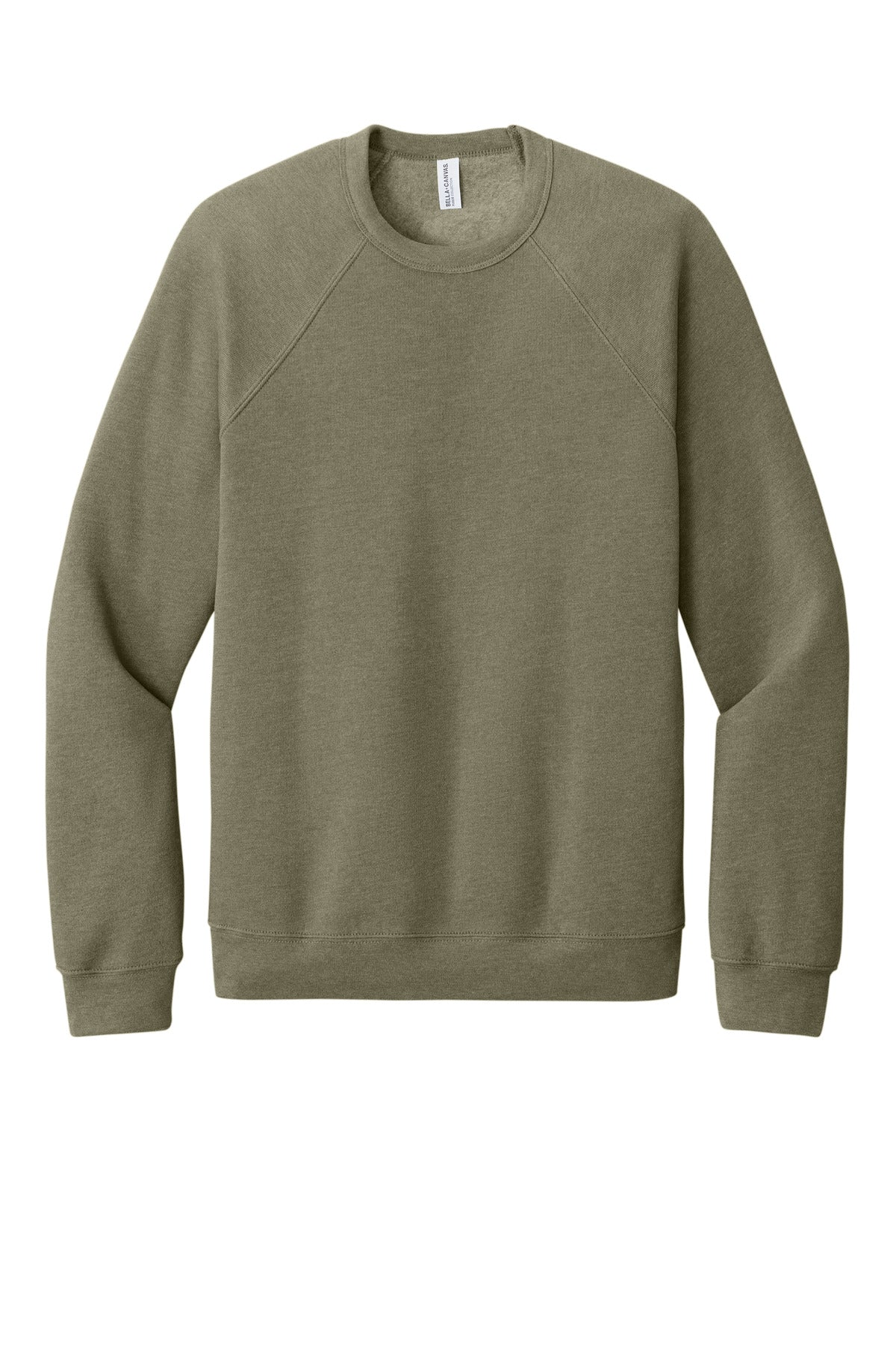 BELLA+CANVAS  Unisex Sponge Fleece Raglan Sweatshirt. BC3901