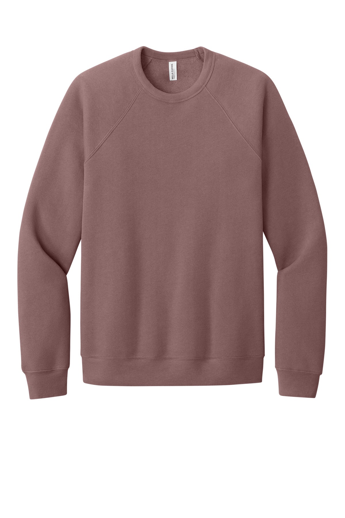BELLA+CANVAS  Unisex Sponge Fleece Raglan Sweatshirt. BC3901