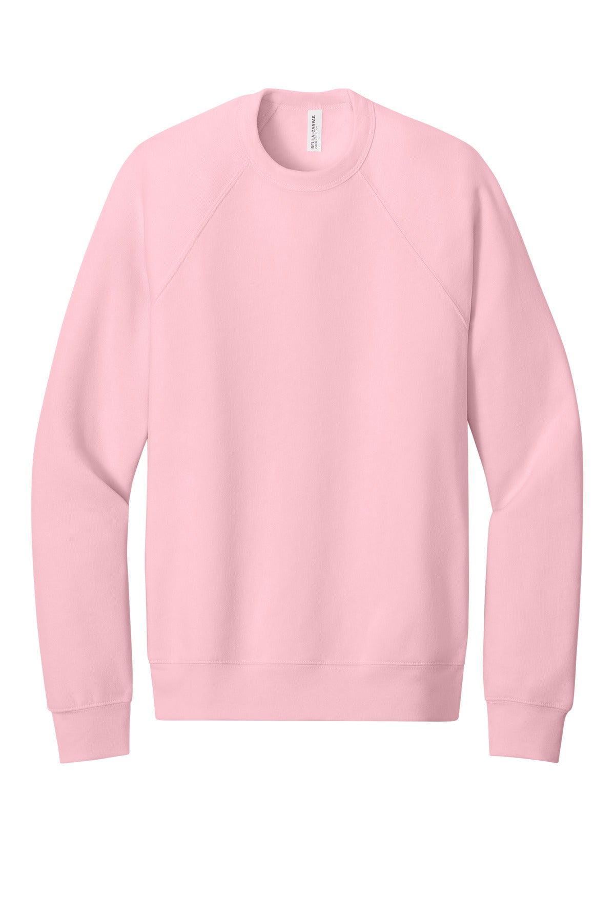 BELLA+CANVAS  Unisex Sponge Fleece Raglan Sweatshirt. BC3901