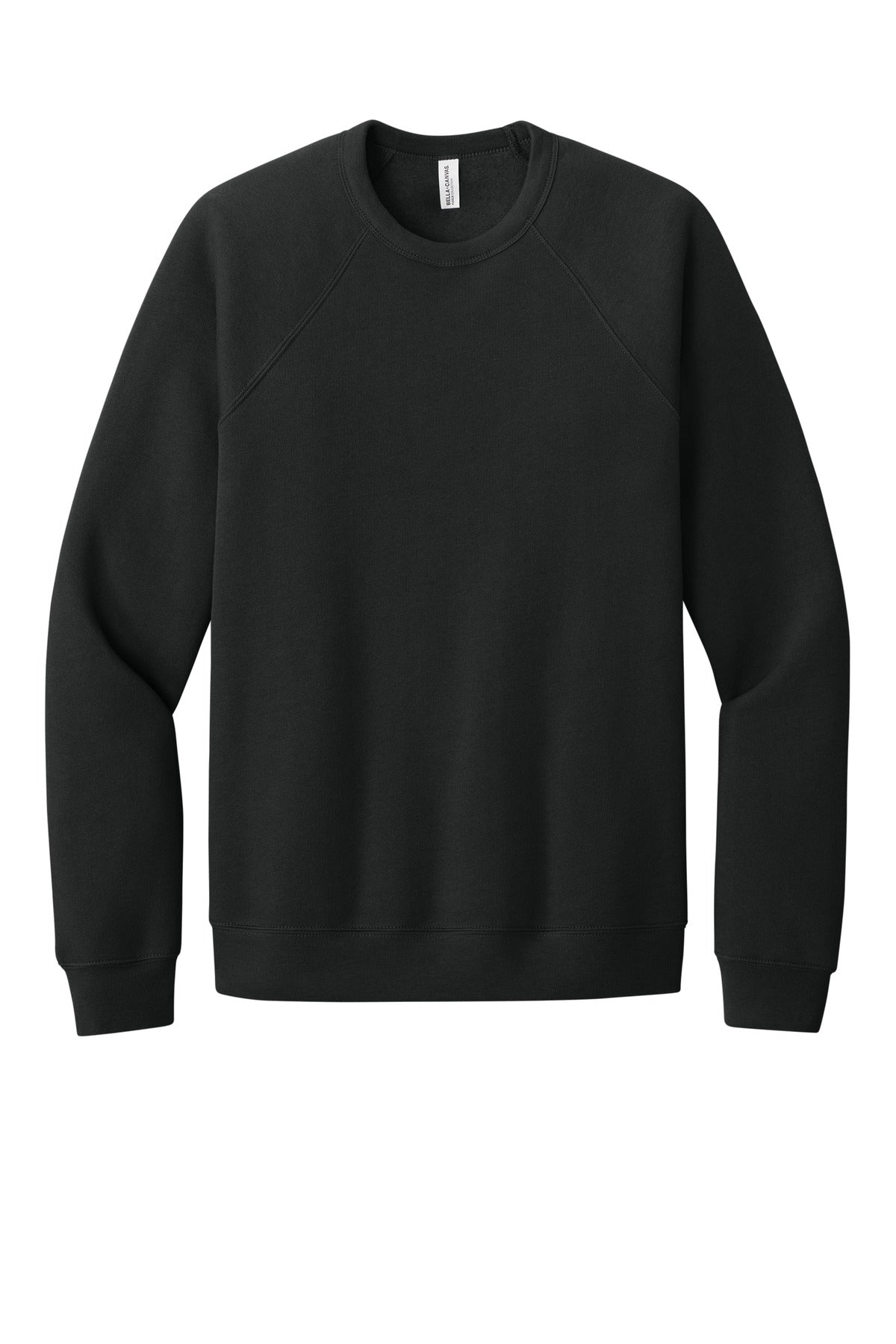 BELLA+CANVAS  Unisex Sponge Fleece Raglan Sweatshirt. BC3901
