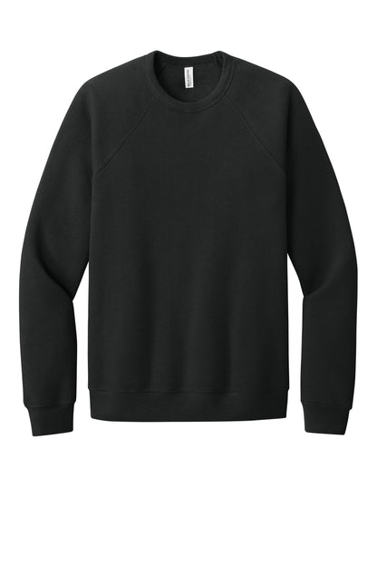 BELLA+CANVAS  Unisex Sponge Fleece Raglan Sweatshirt. BC3901