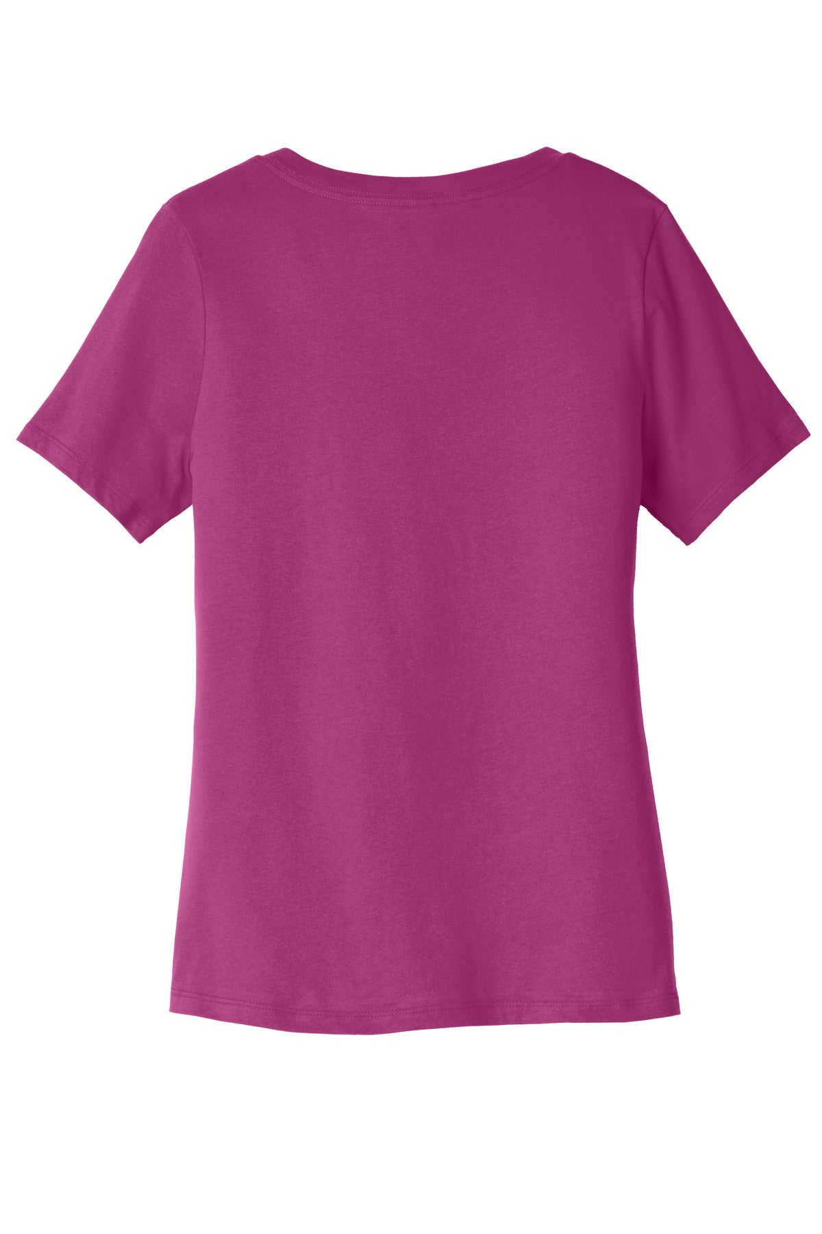 BELLA+CANVAS  Women's Relaxed Jersey Short Sleeve V-Neck Tee. BC6405