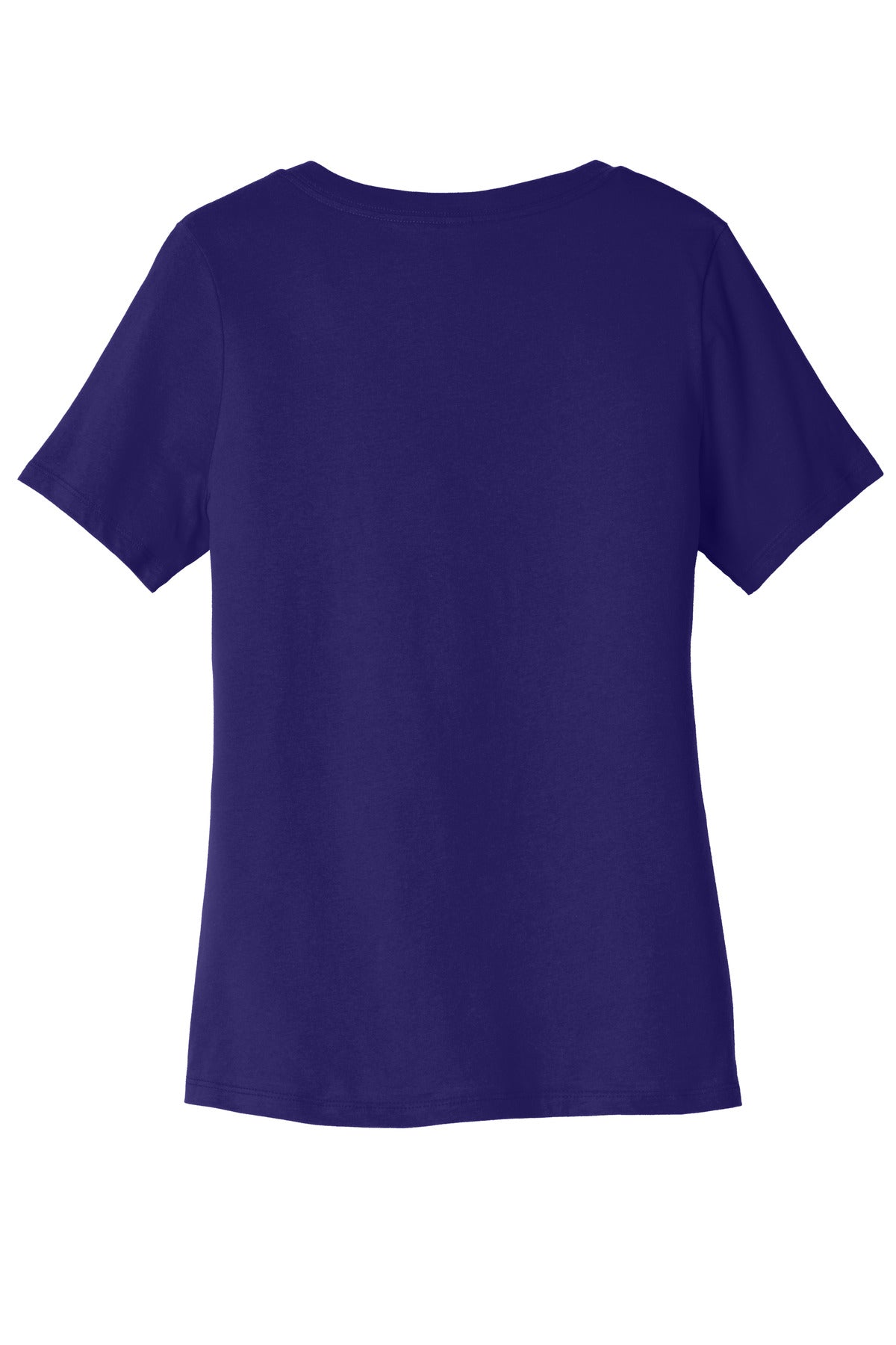 BELLA+CANVAS  Women's Relaxed Jersey Short Sleeve V-Neck Tee. BC6405