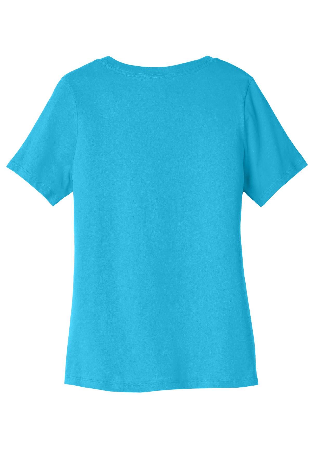 BELLA+CANVAS  Women's Relaxed Jersey Short Sleeve V-Neck Tee. BC6405