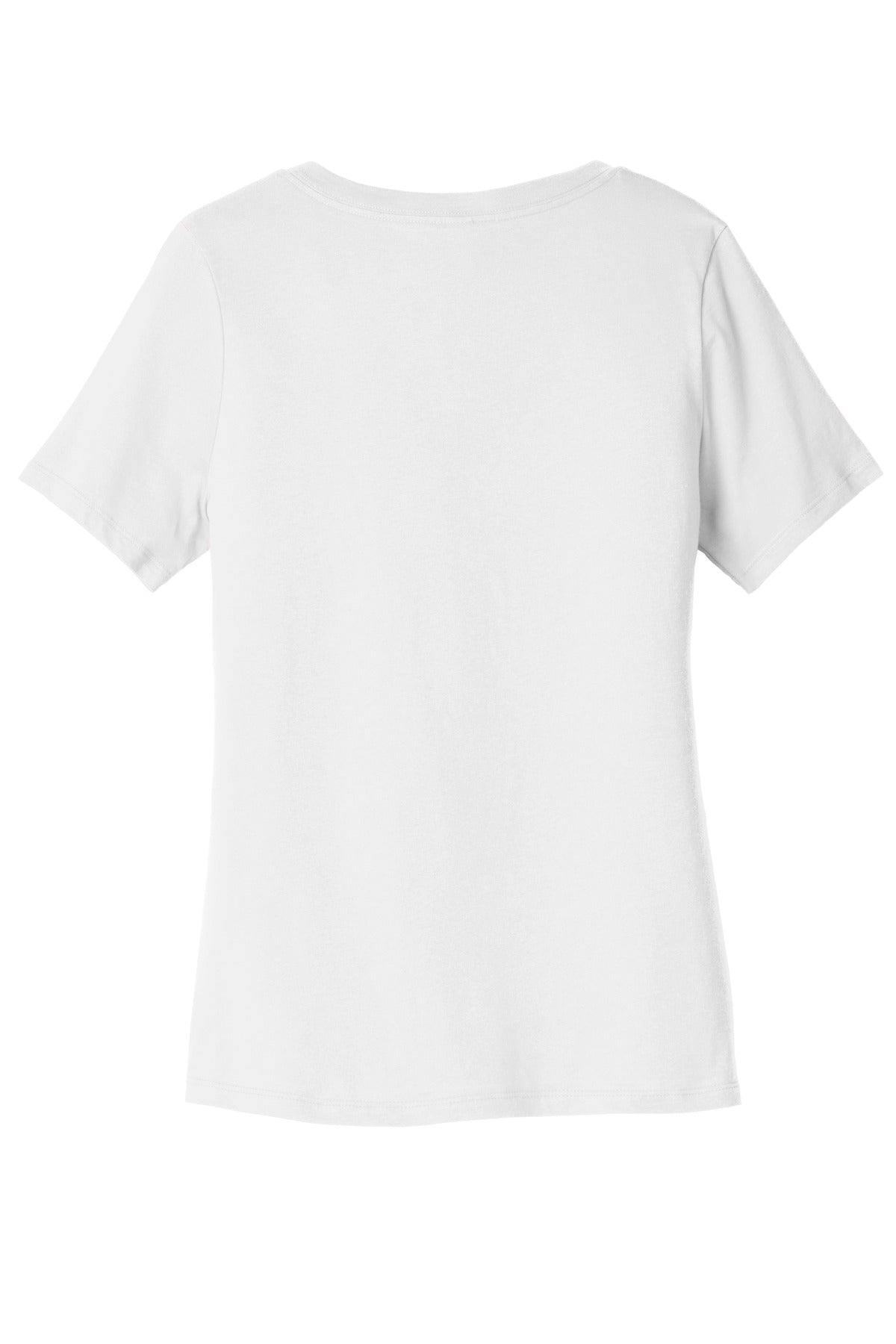 BELLA+CANVAS  Women's Relaxed Jersey Short Sleeve V-Neck Tee. BC6405
