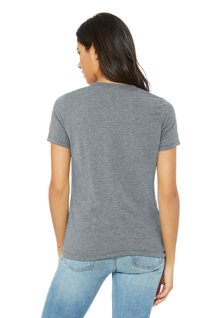 BELLA+CANVAS Women's Relaxed Triblend Tee BC6413 (Choose Your Logo)