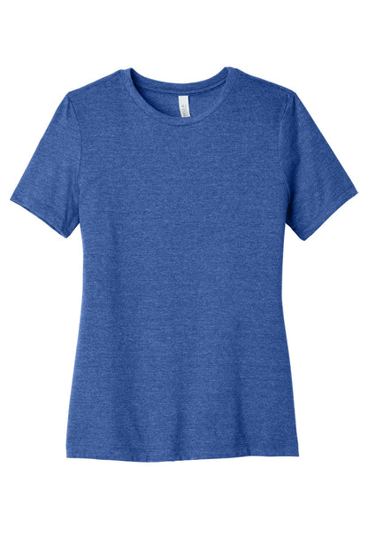 BELLA+CANVAS Women's Relaxed Triblend Tee BC6413 (Choose Your Logo)