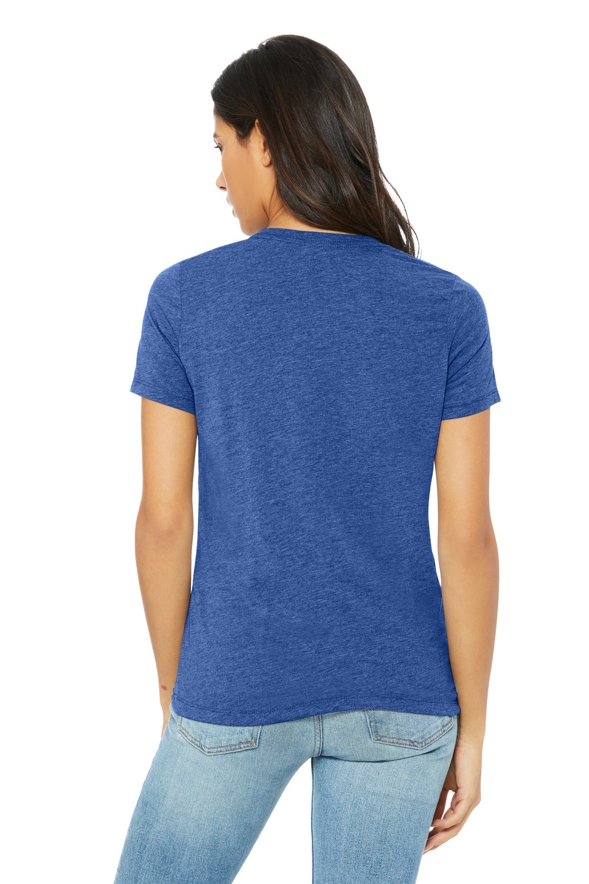 BELLA+CANVAS Women's Relaxed Triblend Tee BC6413 (Choose Your Logo)