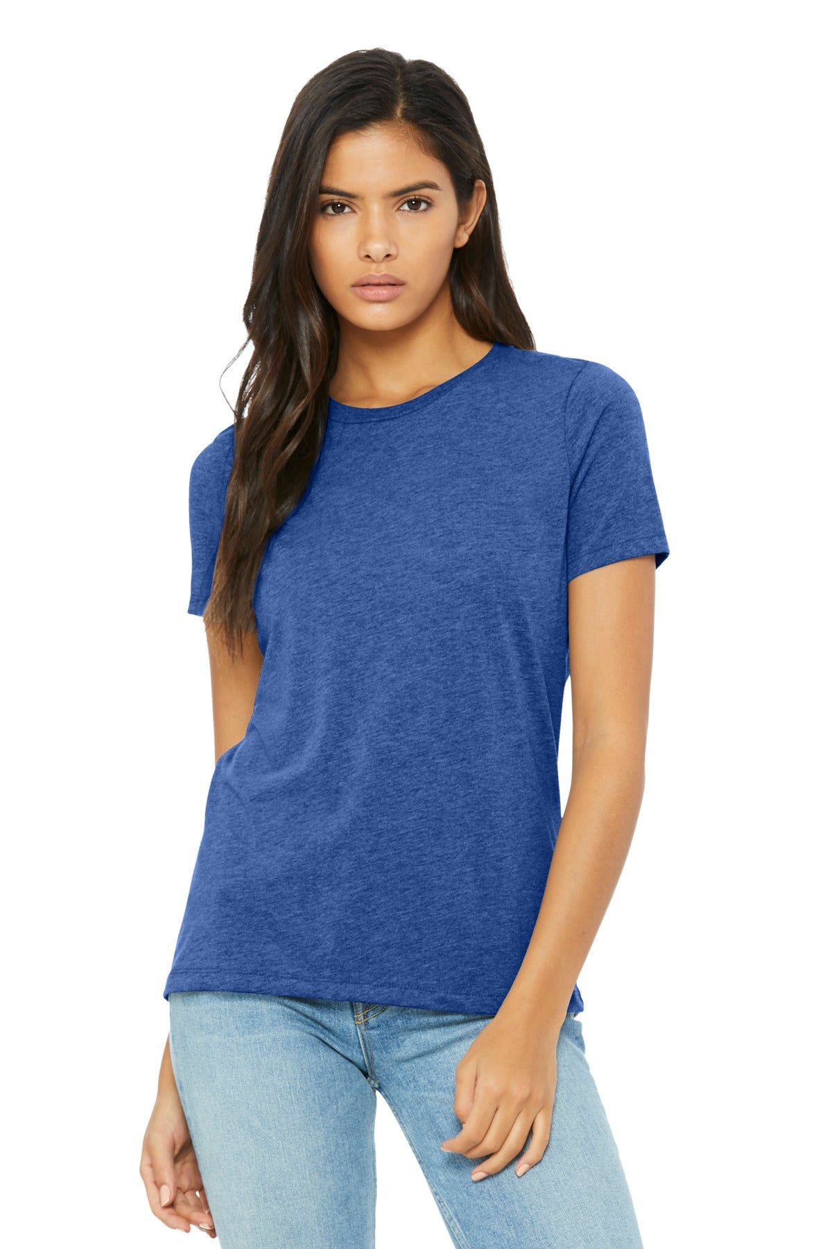 BELLA+CANVAS Women's Relaxed Triblend Tee BC6413 (Choose Your Logo)