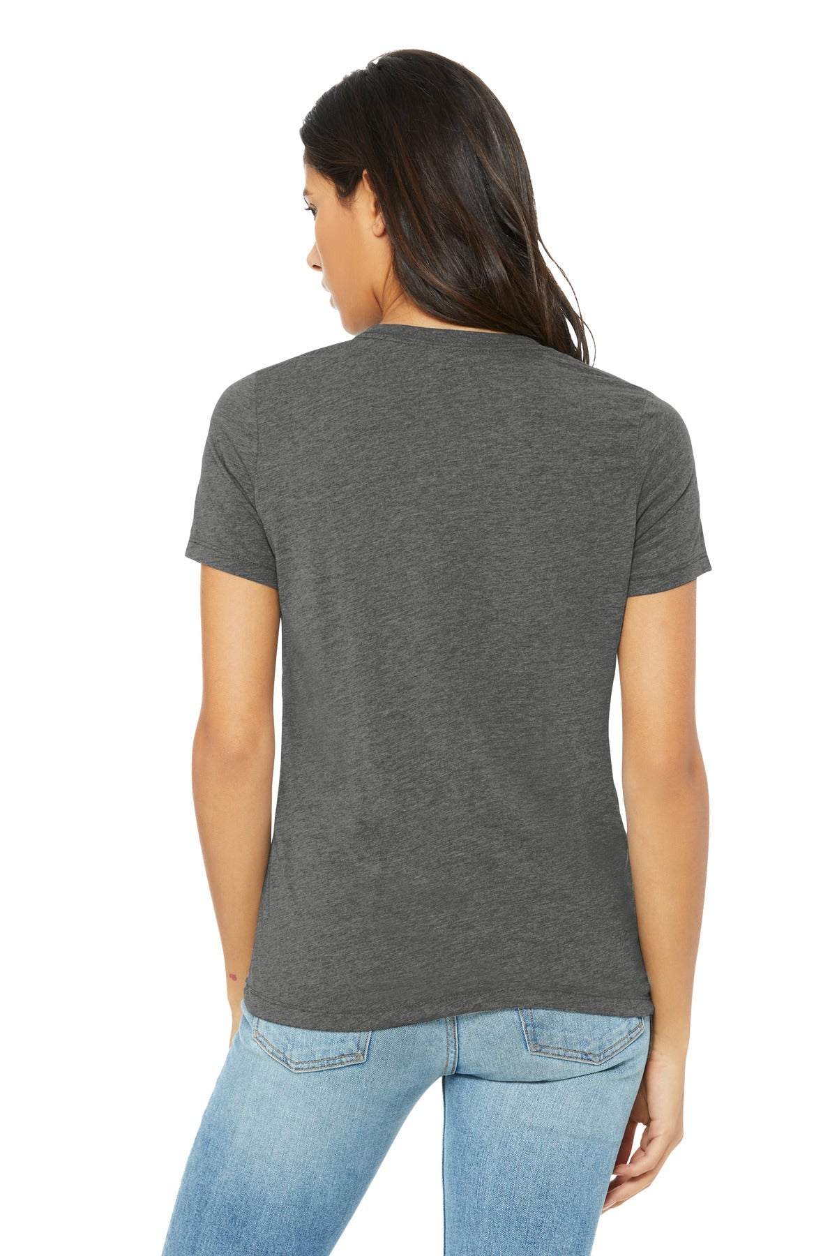 BELLA+CANVAS Women's Relaxed Triblend Tee BC6413 (Choose Your Logo)