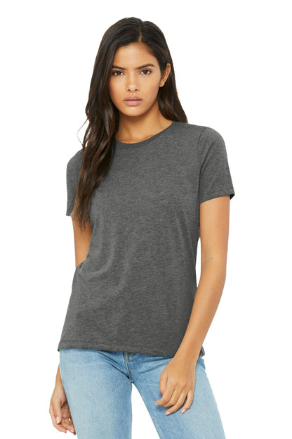 BELLA+CANVAS Women's Relaxed Triblend Tee BC6413 (Choose Your Logo)