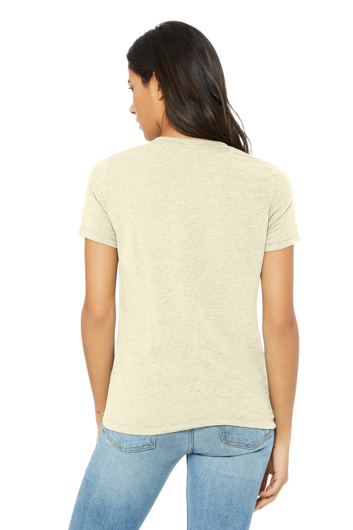 BELLA+CANVAS Women's Relaxed Triblend Tee BC6413 (Choose Your Logo)