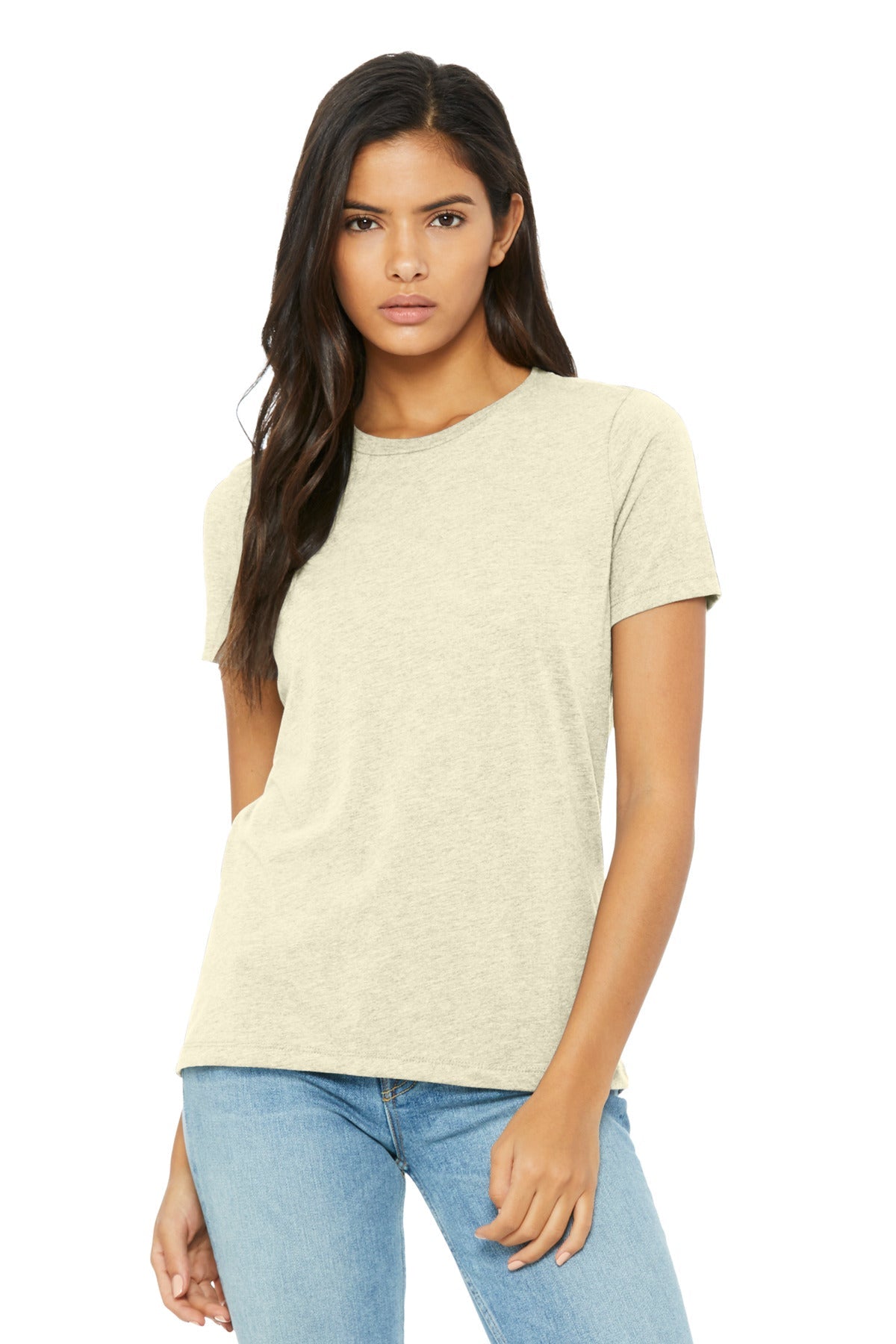 BELLA+CANVAS Women's Relaxed Triblend Tee BC6413 (Choose Your Logo)
