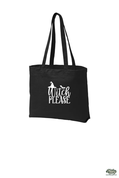 Tote Bag / Black / front