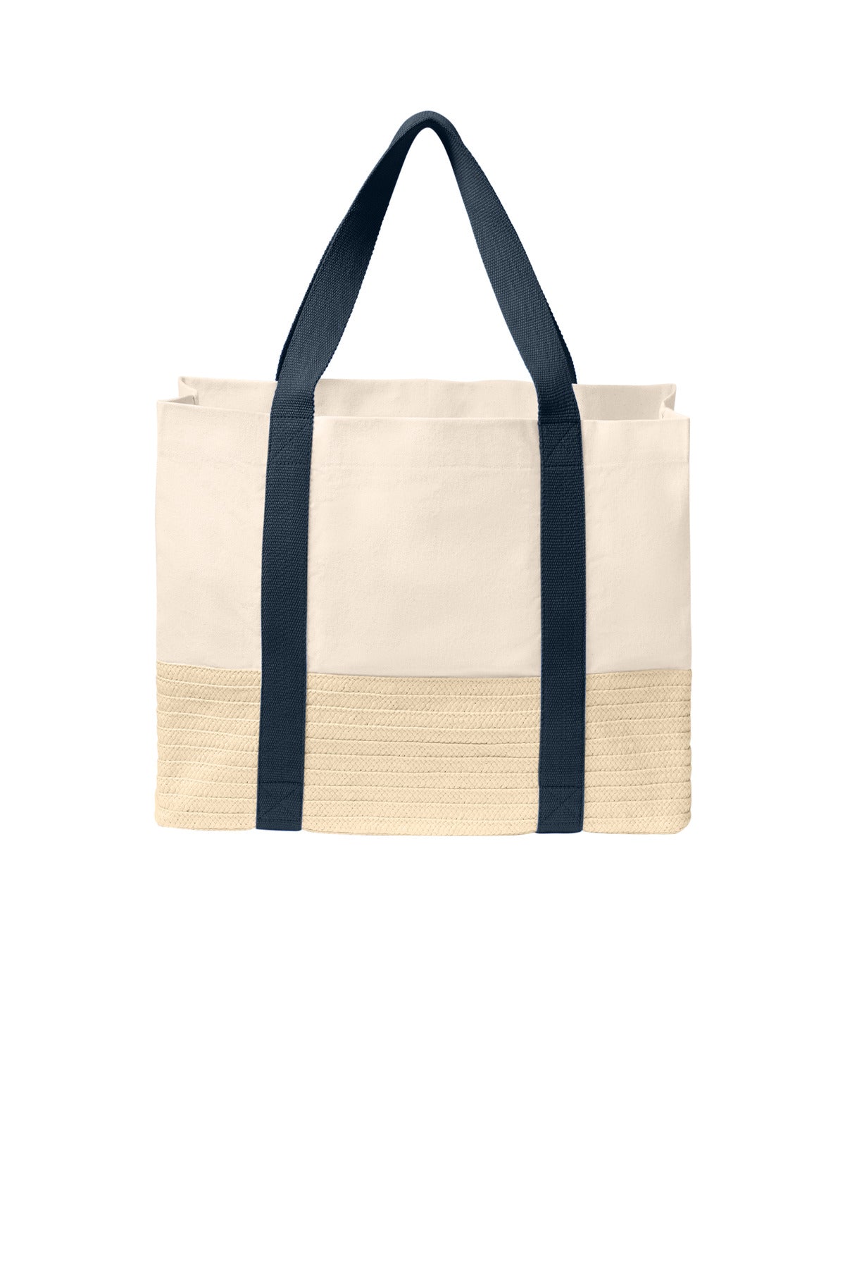 Straw Market Tote BG450 (Choose Your Logo)