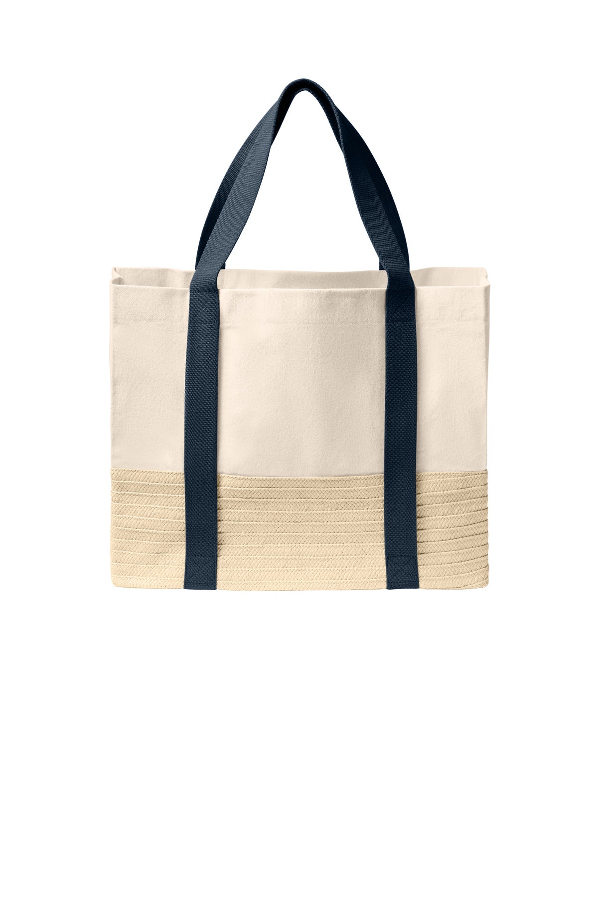 Straw Market Tote BG450 (Choose Your Logo)