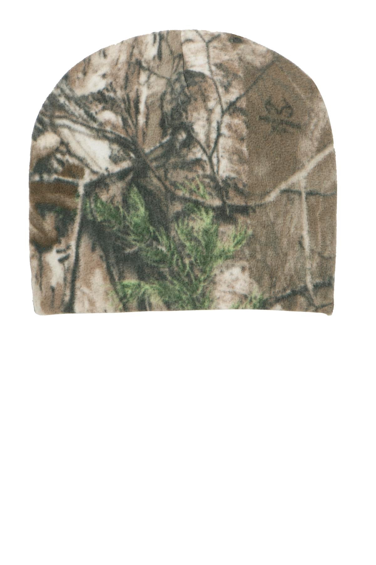 Port Authority Camouflage Fleece Beanie. C901 (Choose Your Design)