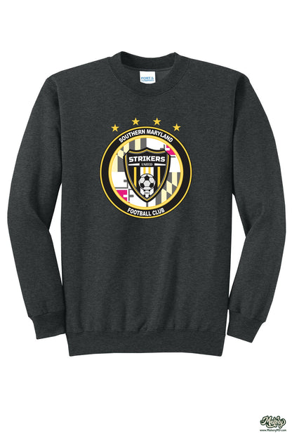 Crewneck Sweatshirt / Black Heather / front