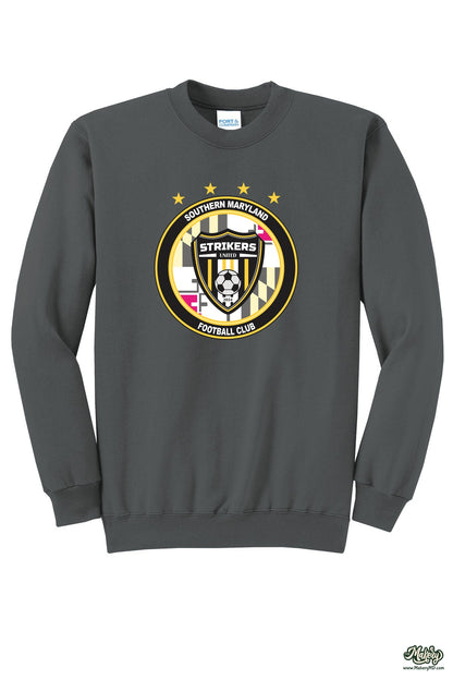Crewneck Sweatshirt / Charcoal / front