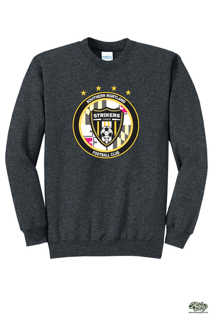 Crewneck Sweatshirt / Dark Heather Grey / front
